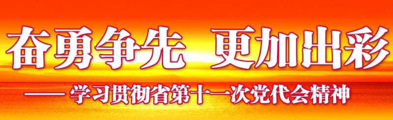 奮勇爭先，更加出彩——學習貫徹省第十一次黨代會精神